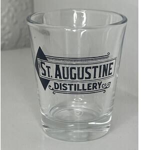 Vintage 2oz Shot Glass St. Augustine Distillery Measuring